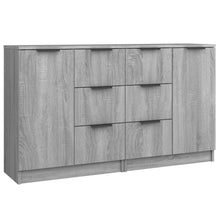 Dressoirs 2 St 60X30X70 Cm Bewerkt Hout Grijs Sonoma Eikenkleur