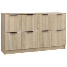 Dressoirs 2 St 60X30X70 Cm Bewerkt Hout Sonoma Eikenkleurig