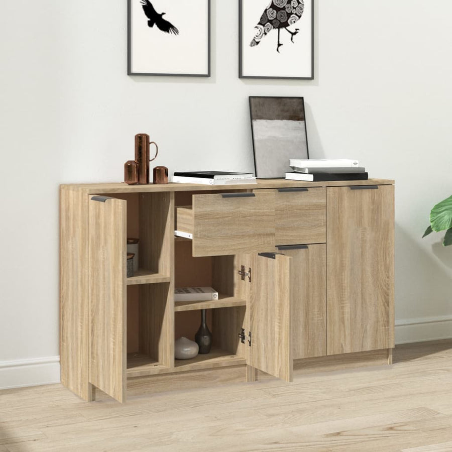 Dressoirs 60X30X70 Cm Bewerkt Hout Kleurig Sonoma eiken