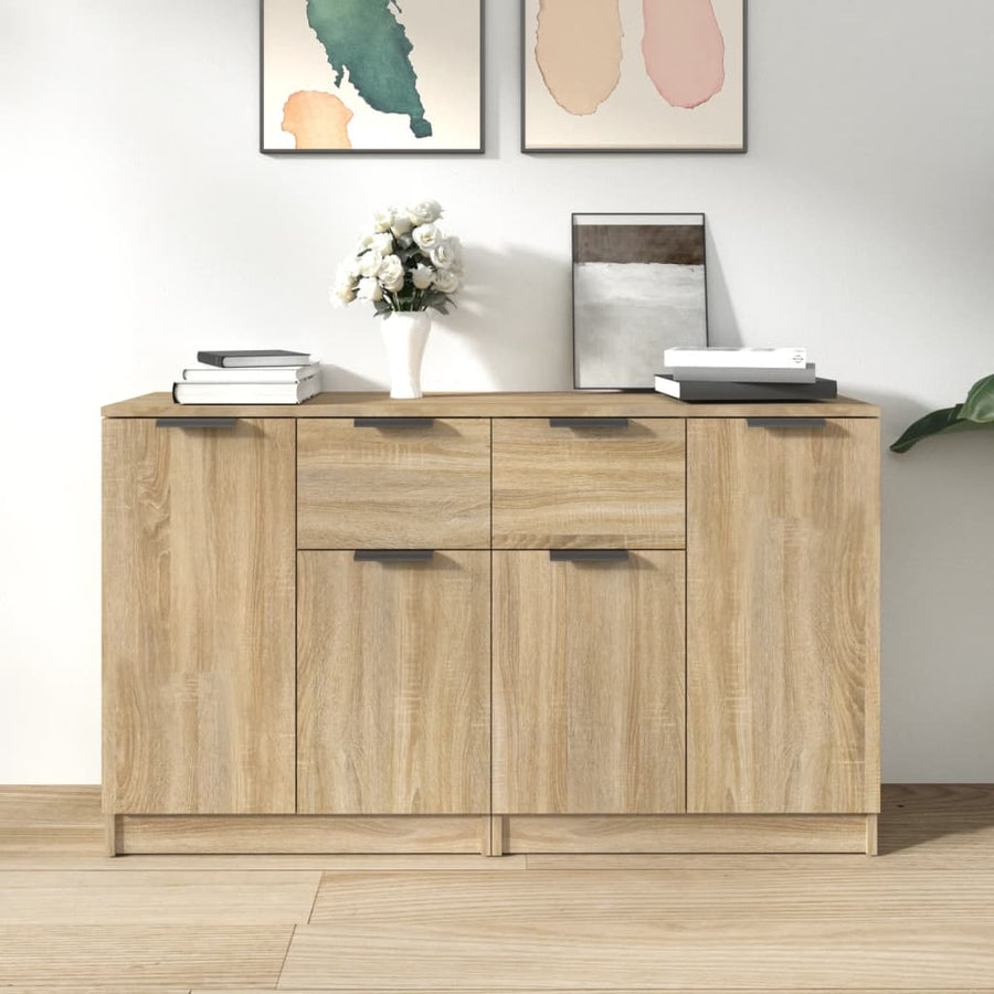 Dressoirs 60X30X70 Cm Bewerkt Hout Kleurig Sonoma eiken
