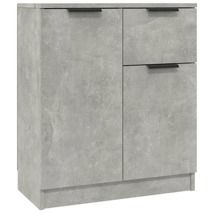 Dressoirs 60X30X70 Cm Bewerkt Hout Betongrijs