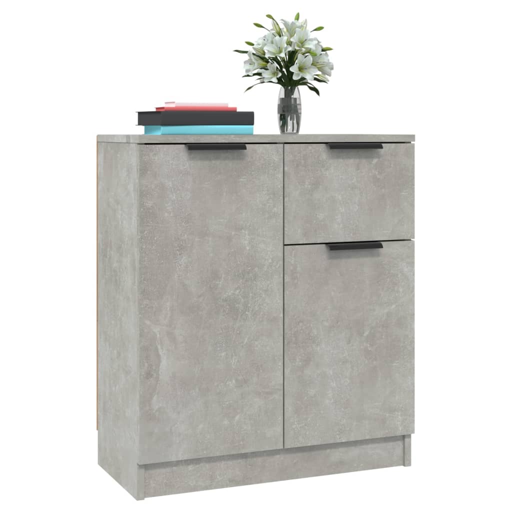 Dressoirs 60X30X70 Cm Bewerkt Hout Betongrijs