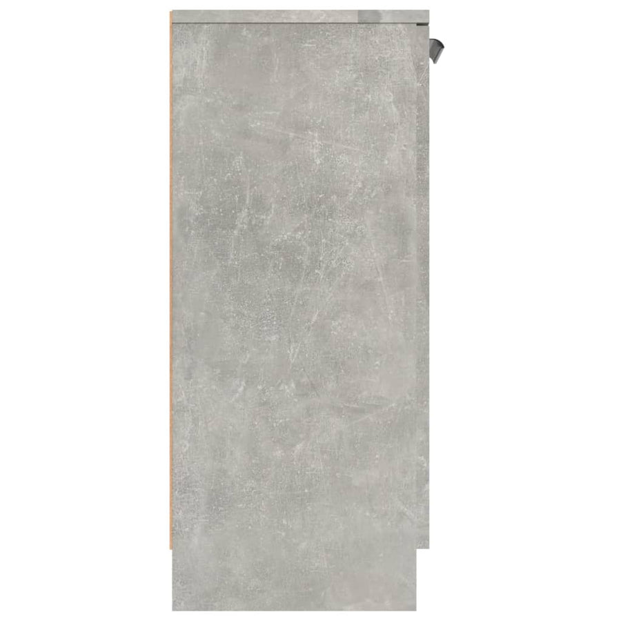 Dressoirs 60X30X70 Cm Bewerkt Hout Betongrijs