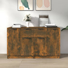 Dressoir 60x30x70 cm bewerkt hout gerookt eiken