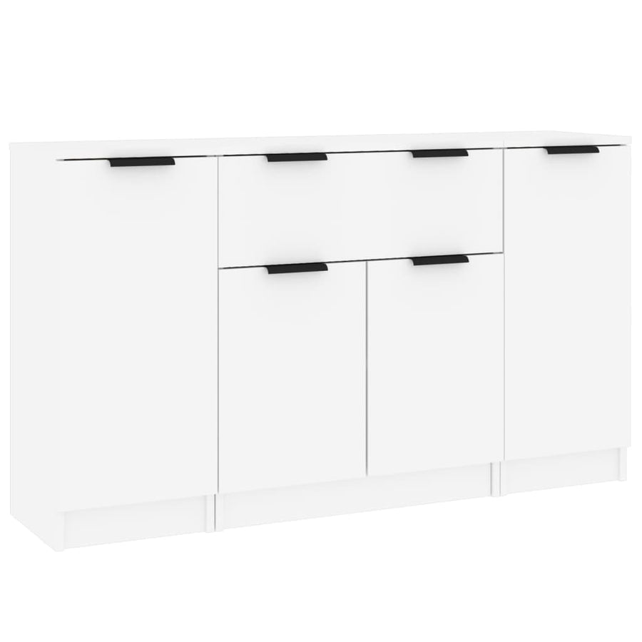 Dressoirs Bewerkt Hout Wit