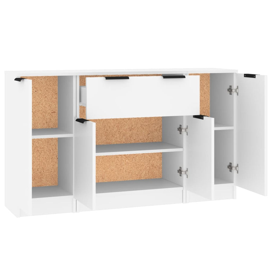Dressoirs Bewerkt Hout Wit
