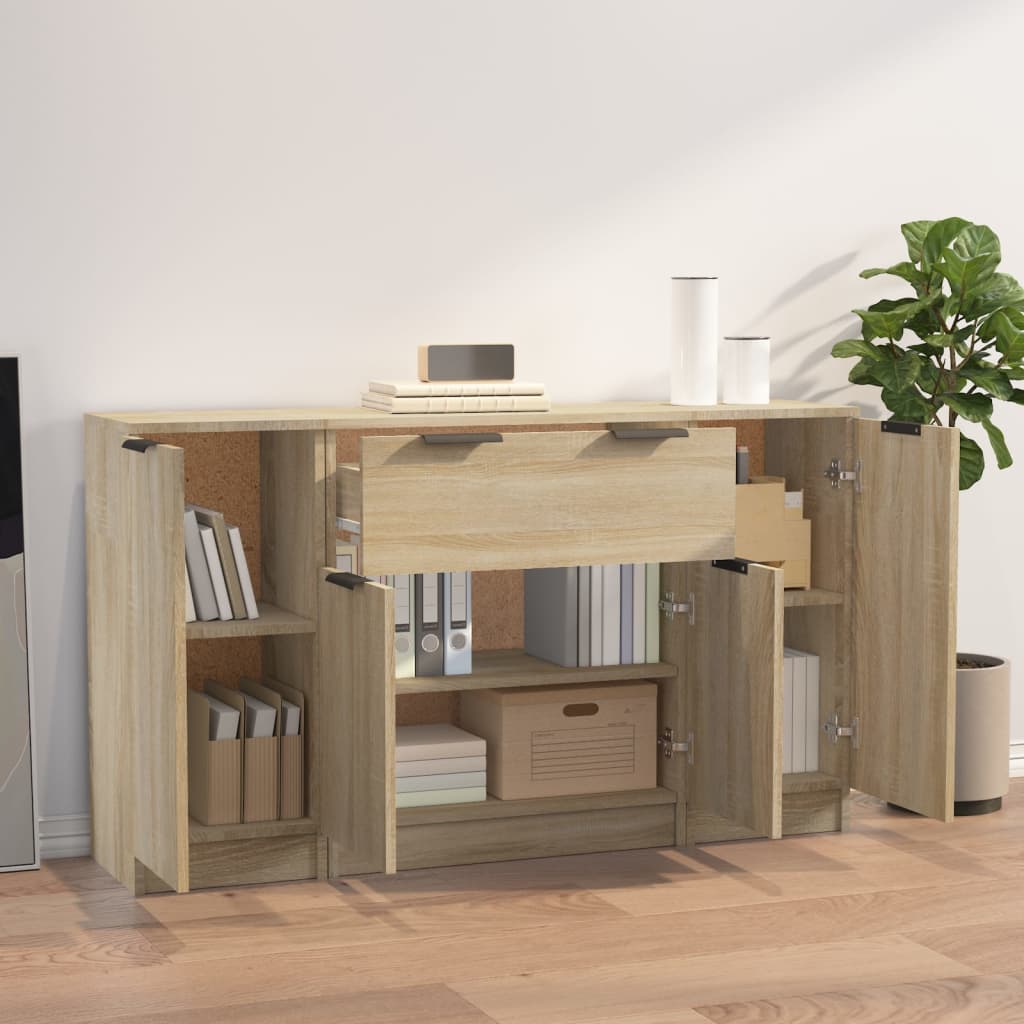 Dressoirs Bewerkt Hout Sonoma eiken