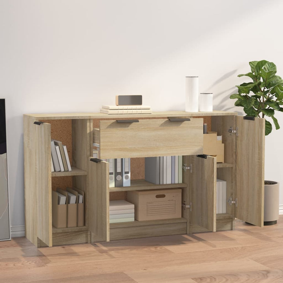Dressoirs Bewerkt Hout Sonoma eiken
