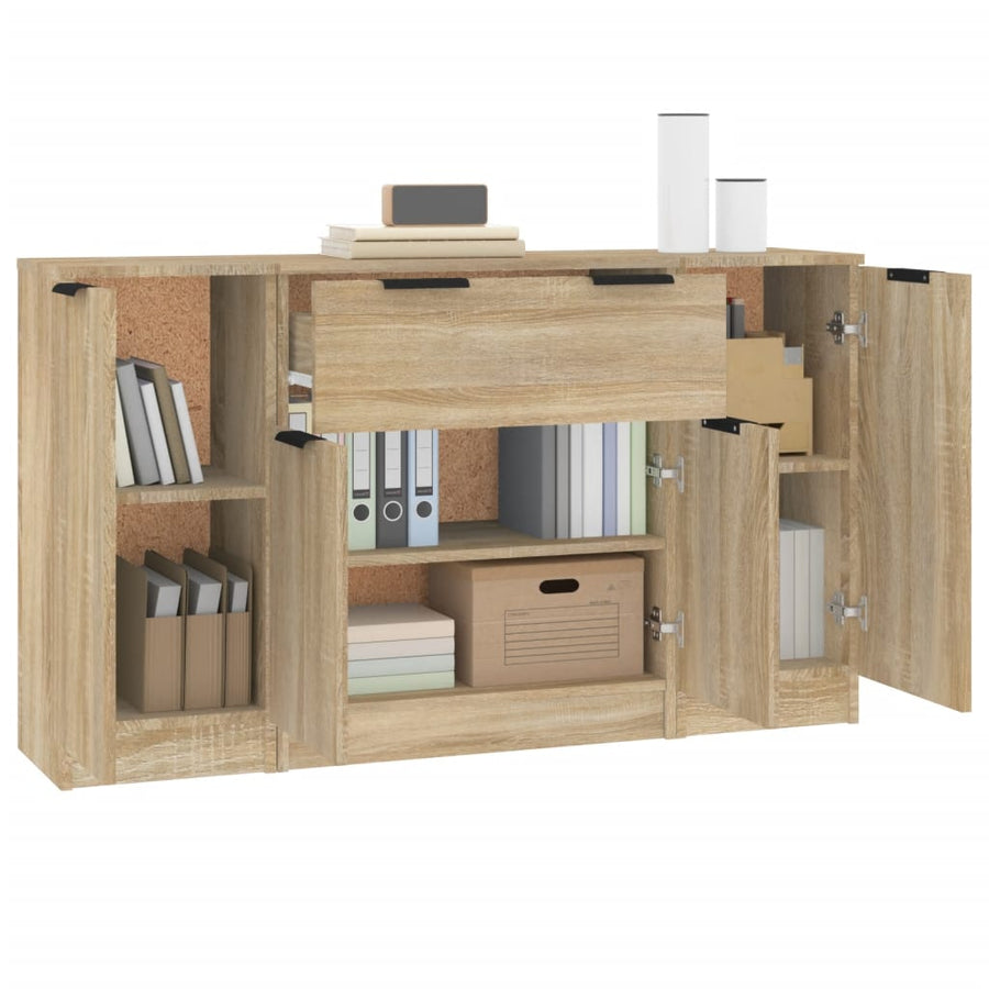 Dressoirs Bewerkt Hout Sonoma eiken