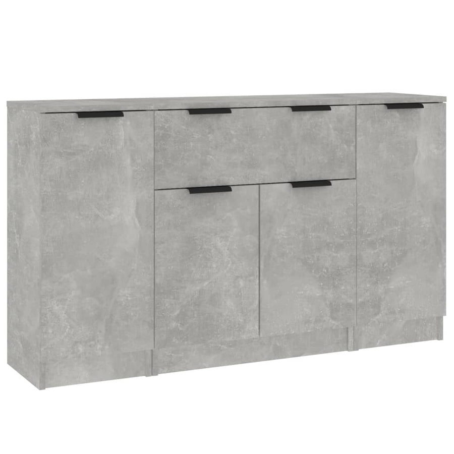 Dressoirs Bewerkt Hout Betongrijs