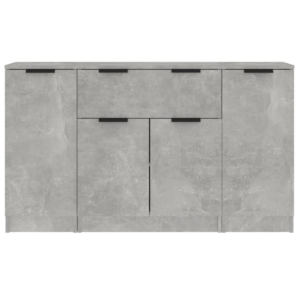 Dressoirs Bewerkt Hout Betongrijs