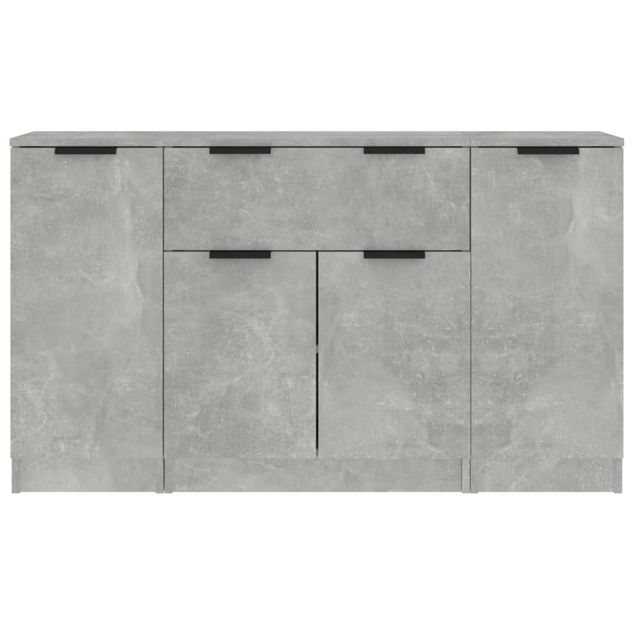 Dressoirs Bewerkt Hout Betongrijs