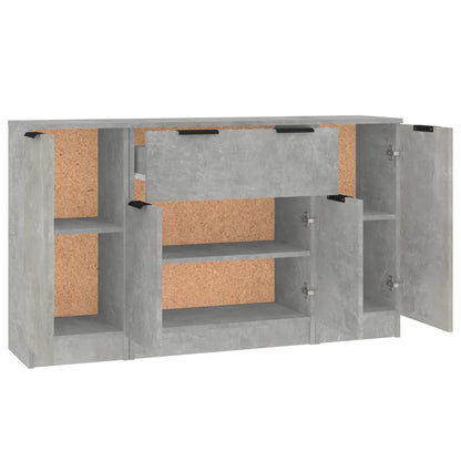 Dressoirs Bewerkt Hout Betongrijs