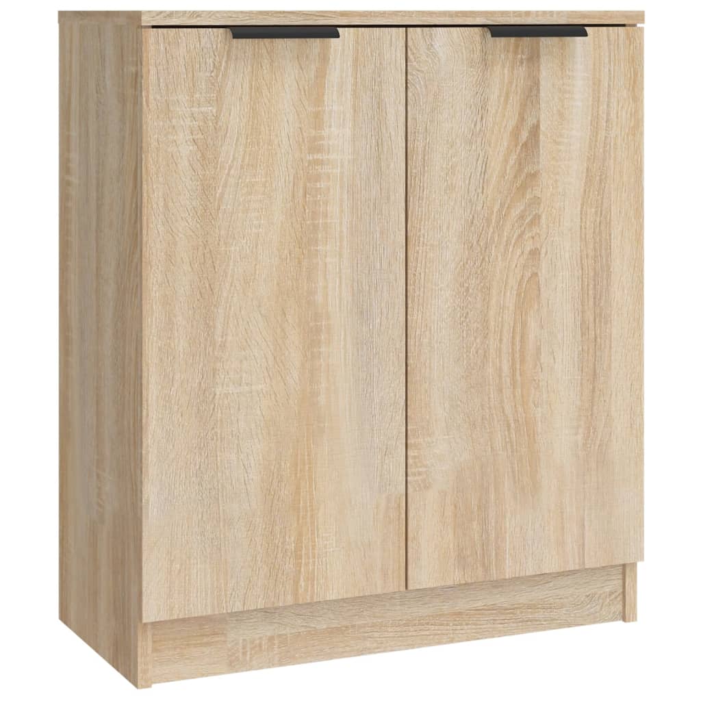 Dressoirs 3 St Bewerkt Hout Sonoma Eiken