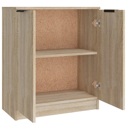 Dressoirs 3 St Bewerkt Hout Sonoma Eiken