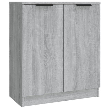 Dressoirs 3 St Bewerkt Hout Grijs Sonoma Eikenkleurig