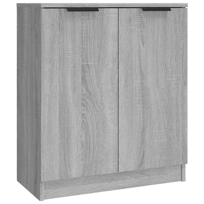 Dressoirs 3 St Bewerkt Hout Grijs Sonoma Eikenkleurig