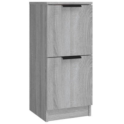 Dressoirs 3 St Bewerkt Hout Grijs Sonoma Eikenkleurig