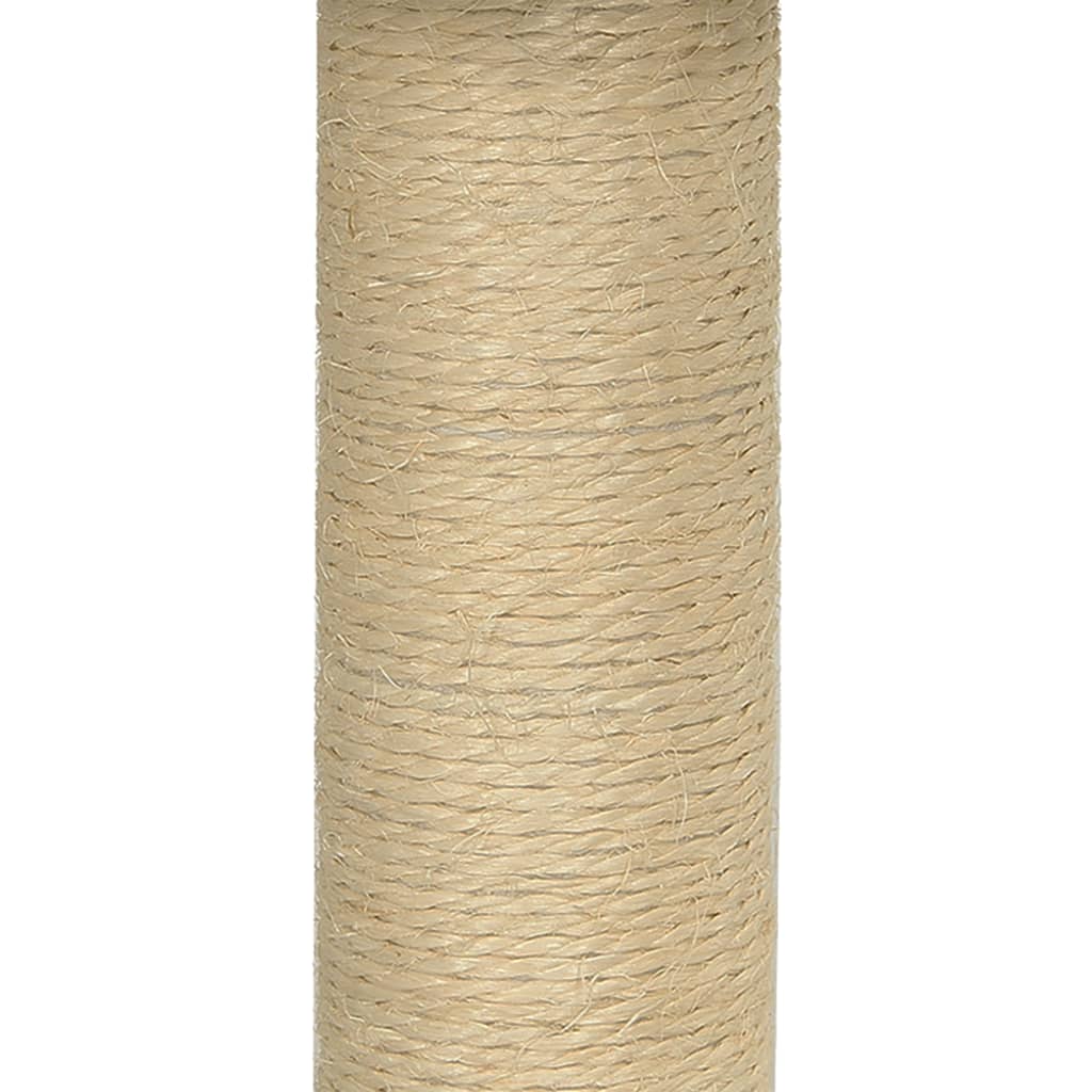 Kattenmeubel Met Sisal Krabpaal 74 Cm Donkergrijs