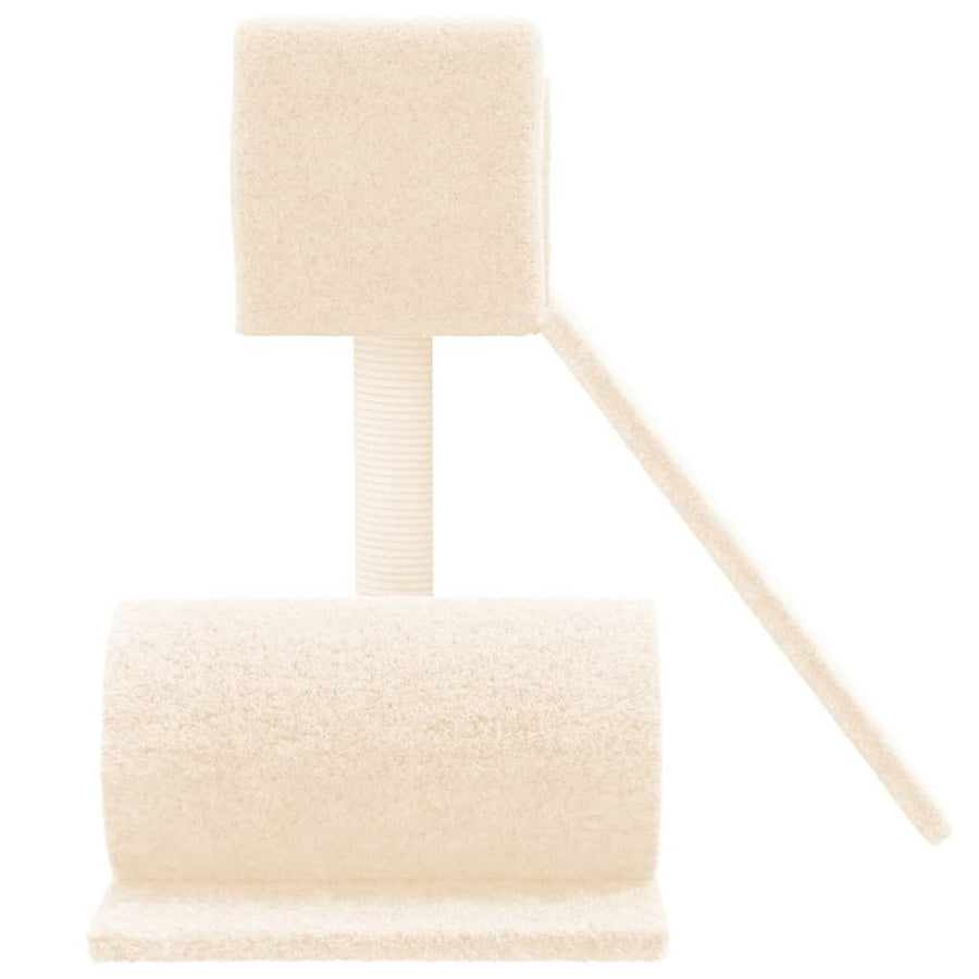 Kattenmeubel Met Sisal Krabpaal 59 Cm Crèmekleurig