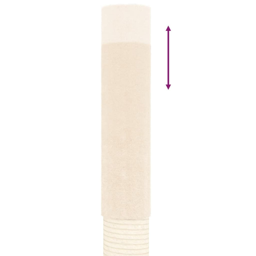 Kattenmeubel Vloer Tot Plafond 277-303 Cm Kleurig Crème