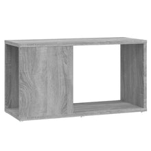 Tv-Meubel 60X24X32 Cm Bewerkt Hout Eikenkleurig Grijs sonoma