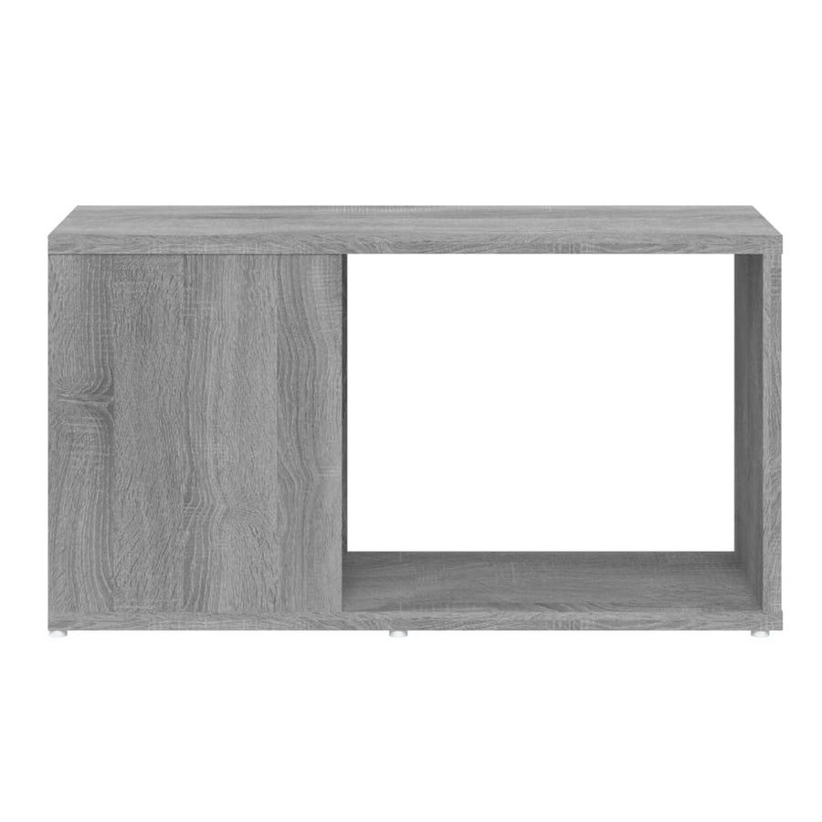 Tv-Meubel 60X24X32 Cm Bewerkt Hout Eikenkleurig Grijs sonoma