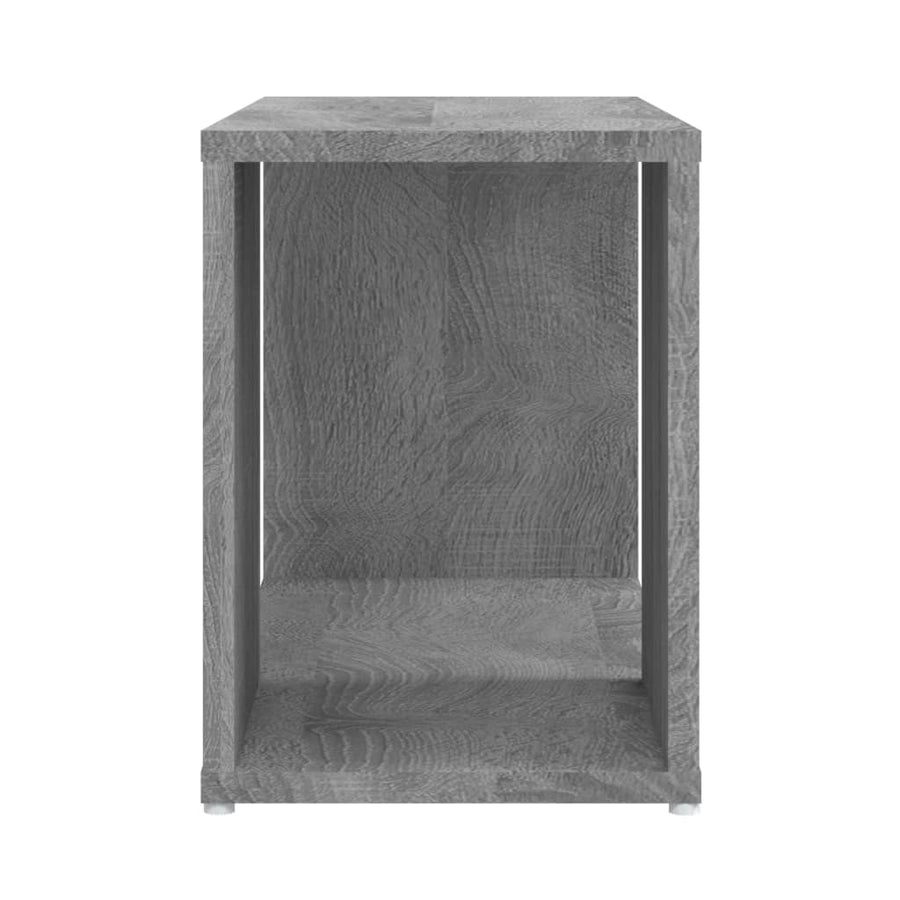 Tv-Meubel 60X24X32 Cm Bewerkt Hout Eikenkleurig Grijs sonoma