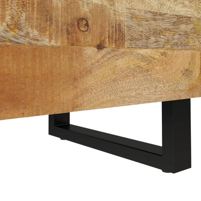 Nachtkastjes 2 St 40X33X46 Cm Massief Mangohout