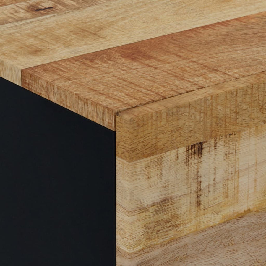 Nachtkastjes 40x33x46 cm 2 massief mangohout