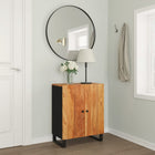 Dressoir 60x33x75 cm massief acaciahout wandmontage