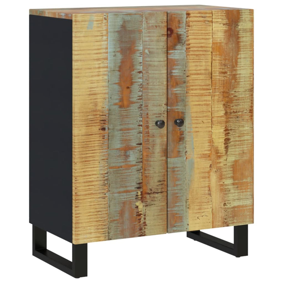 Dressoir 60x33x75 cm massief gerecycled hout