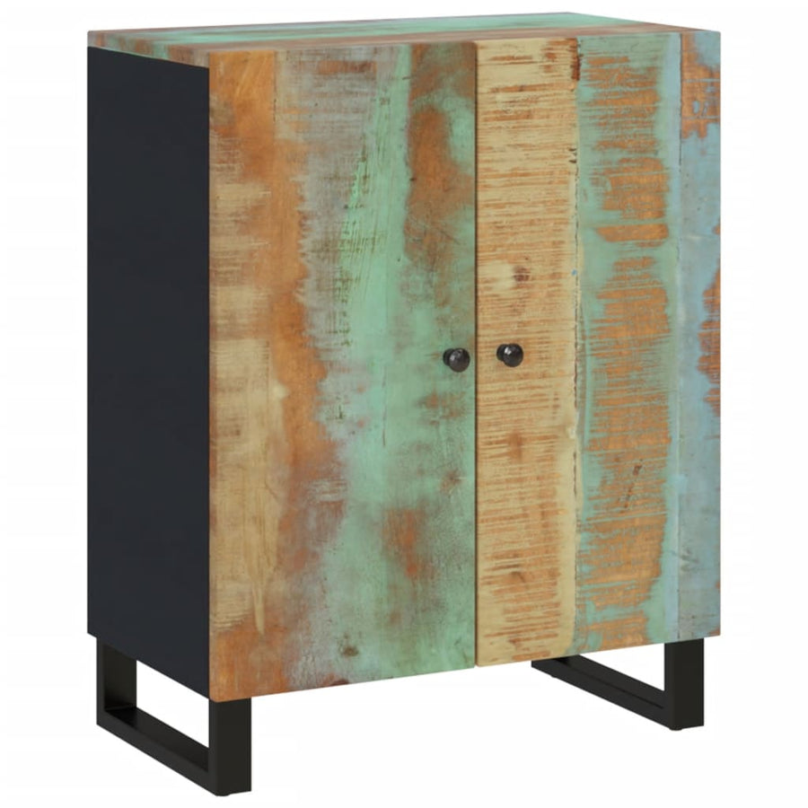 Dressoir 60x33x75 cm massief gerecycled hout