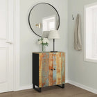 Dressoir 60x33x75 cm massief gerecycled hout wandmontage