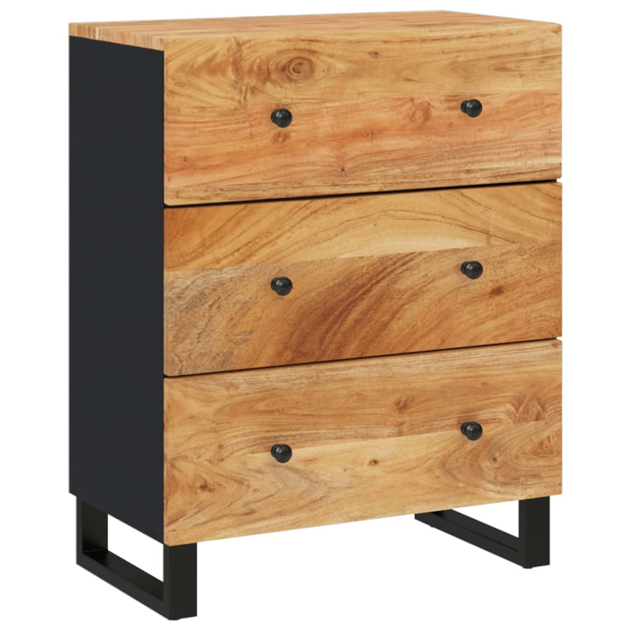 Dressoir 60x33x75 cm massief acaciahout