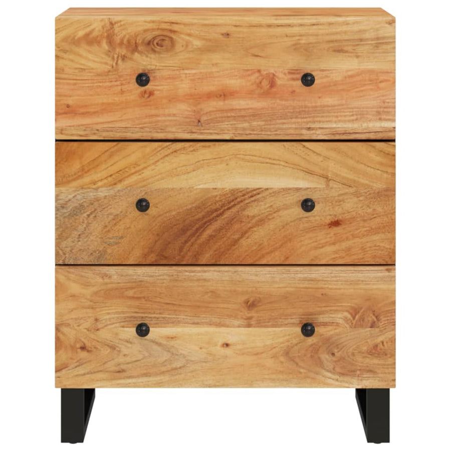 Dressoir 60x33x75 cm massief acaciahout