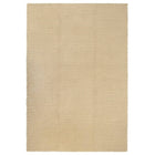 Rectangular rug 160x230 cm cotton natural
