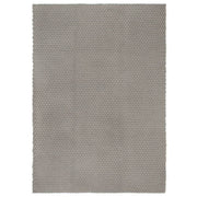 Vloerkleed 160x230 cm katoen grijs