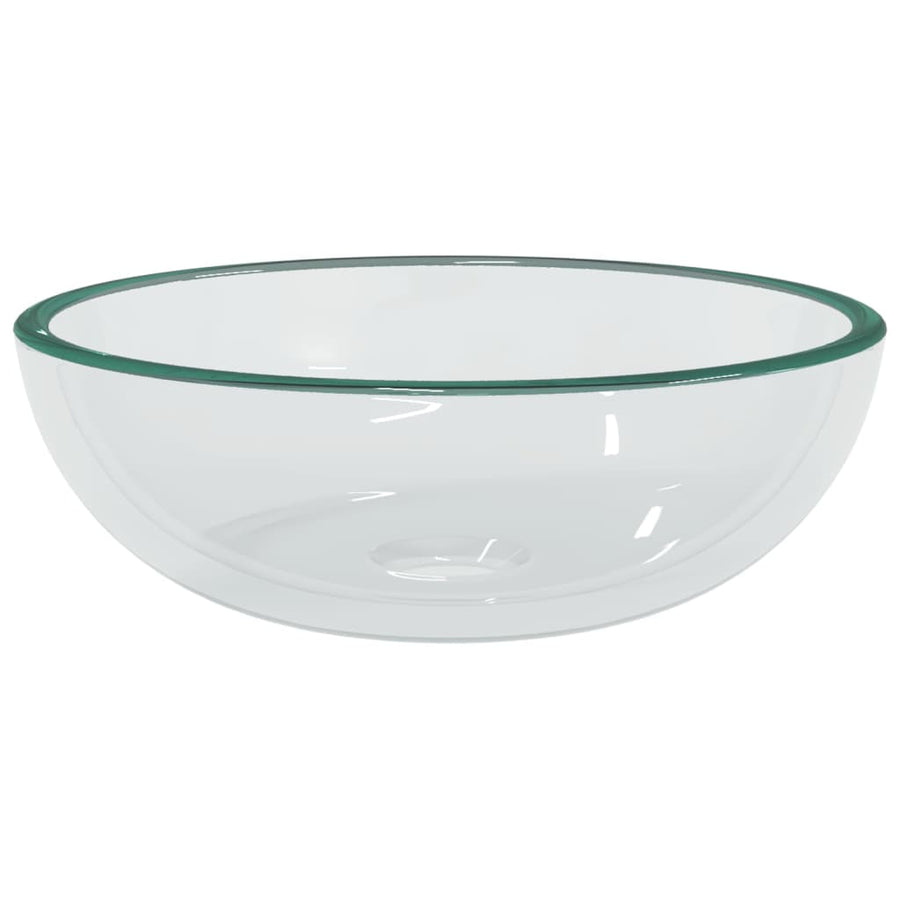 Wasbak 35X12 Cm Gehard Glas Transparant