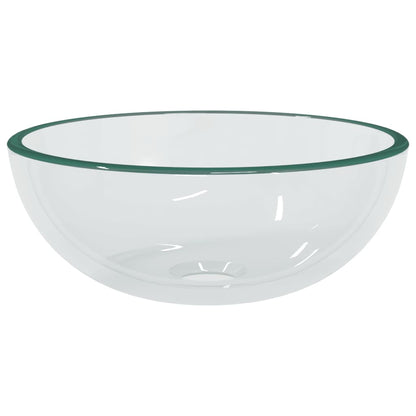 Wasbak Gehard Glas Transparant 30 x 12 cm Doorzichtig
