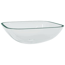 Wasbak 42X42X14 Cm Glas Transparant Doorzichtig