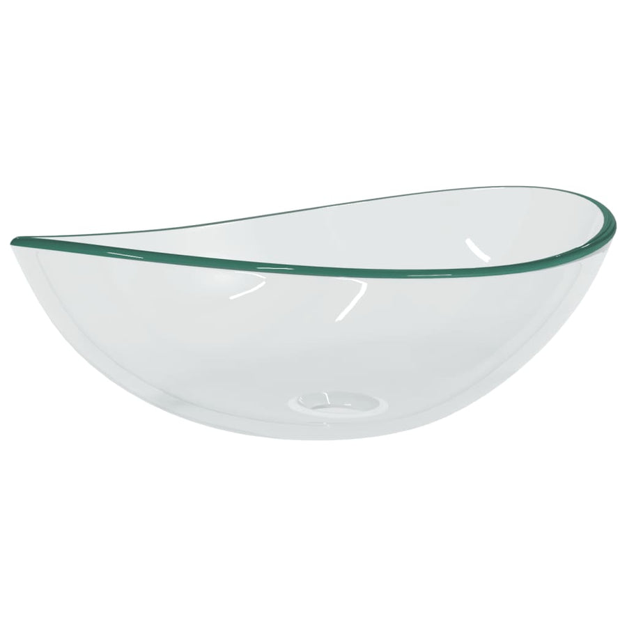 Wasbak 54,5X35X15,5 Cm Gehard Glas Transparant Doorzichtig