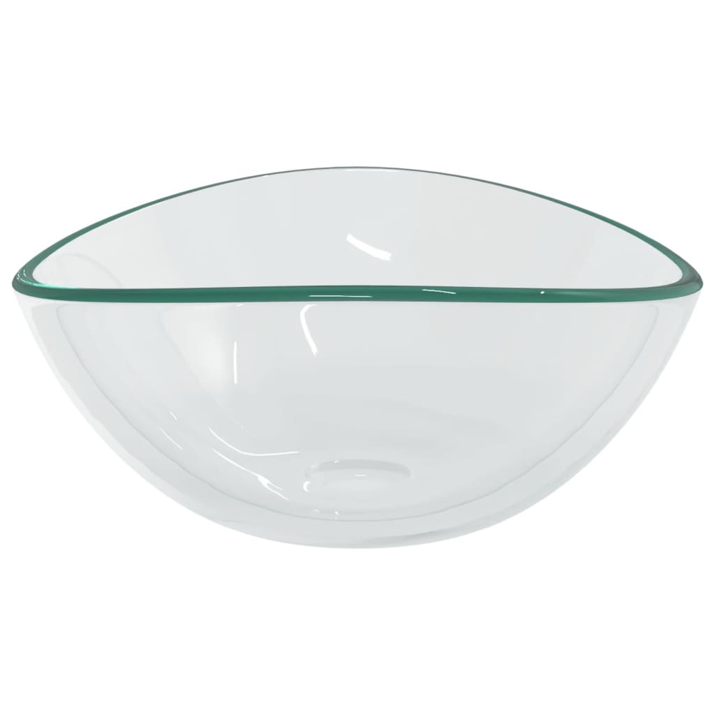 Wasbak 54,5X35X15,5 Cm Gehard Glas Transparant Doorzichtig