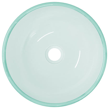 Wasbak 35x12 cm gehard glas mat 35 x 12 cm Mat