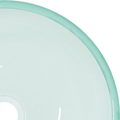 Wasbak 35x12 cm gehard glas mat 35 x 12 cm Mat
