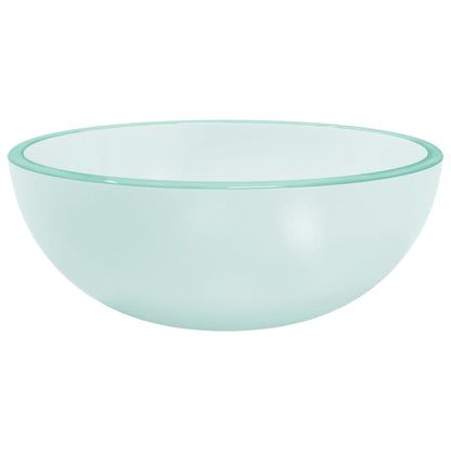 Wasbak 30X12 Cm Gehard Glas Mat