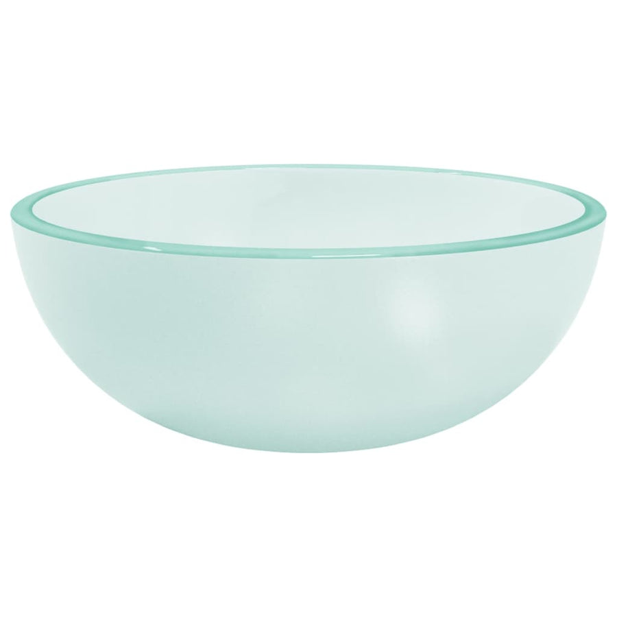 Wasbak 30X12 Cm Gehard Glas Mat