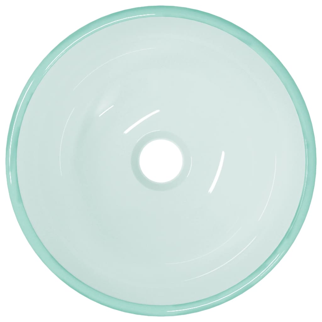 Wasbak 30X12 Cm Gehard Glas Mat