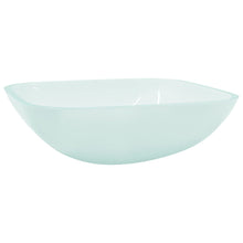 Wasbak 42X42X14 Cm Glas Mat
