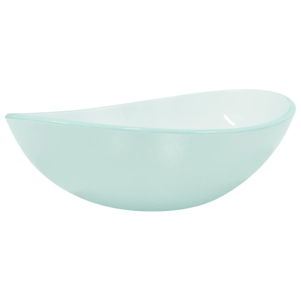 Wasbak 54,5x35x15,5 cm gehard glas mat Mat